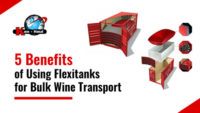 Benefits of Using Flexitanks for Bulk Wine Transport