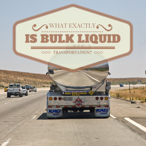 Bulk Liquid Transportation